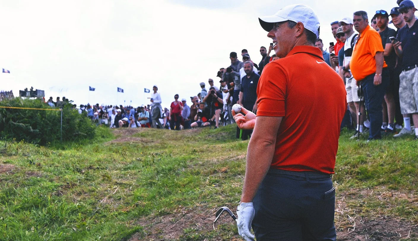 Dig That! Rory McIlroy Unearths Second Ball From The Rough at The Open